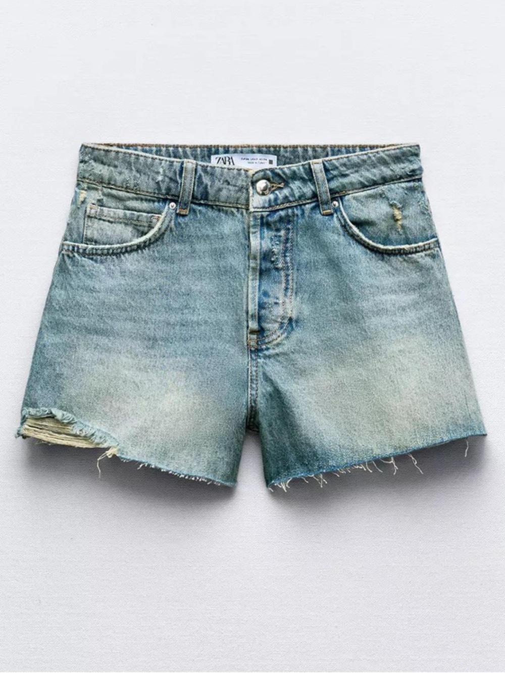 Zara Z1975 Mid-rise Shorts